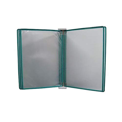 Wand-Dokumenten-Organizer, Dokumentenhalter A4 mit 5 Feldern und 10 Taschen zur Anzeige 35 * 24 * 4,5 cm(H) von YBAAKZIIR