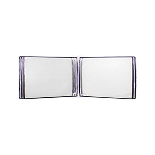 Wand-Dokumenten-Organizer, Dokumentenhalter A4 mit 5 Feldern und 10 Taschen zur Anzeige 35 * 24 * 4,5 cm(Onecolor) von YBAAKZIIR