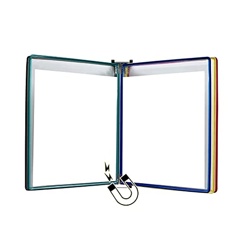 Wand-Dokumenten-Organizer, Magnetischer Dokumentenhalter A4, Wandvitrine, Aktenhalter(Color) von YBAAKZIIR