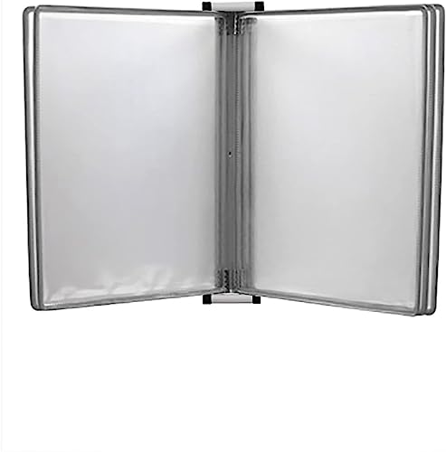 Wand-Dokumenten-Organizer, Wand-Dokumentenhalter A4, Flipchartständer magnetisch(Grey) von YBAAKZIIR