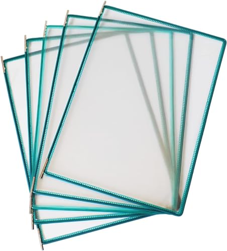 Wand-Dokumenten-Organizer, mit 10 A4-Panels, ideal for Preislisten und Dokumente(Panels D A4 Letter) von YBAAKZIIR