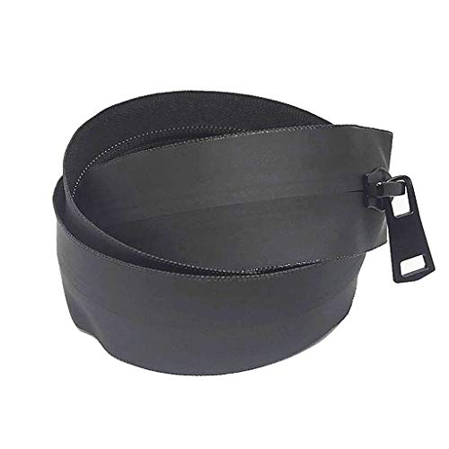 YBAAKZIIR Nylon-Reißverschlüsse zum Nähen Crafts， Durchgehende Reißverschlussschieber, 1-10M 5# Unsichtbarer Reißverschluss Nylon-Spulenreißverschlüsse(2M) von YBAAKZIIR