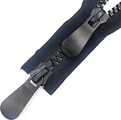 YBAAKZIIR Nylon-Reißverschlüsse zum Nähen Crafts， Robuste, klobige Reißverschlüsse mit offenem Ende(65Cm) von YBAAKZIIR