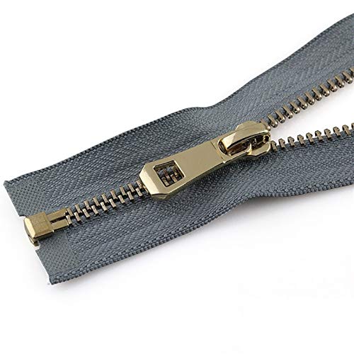 YBAAKZIIR Nylon-Reißverschlüsse zum Nähen Crafts, Robuster, klobiger Reißverschluss mit offenem Ende, 50–200 cm, Doppelschieber YBAAKZIIR Nylon-Reißverschlüsse zum Nähen Crafts, Robuster, klobiger Reißverschluss mit offenem Ende, 50–200 cm, Doppelschieber von YBAAKZIIR