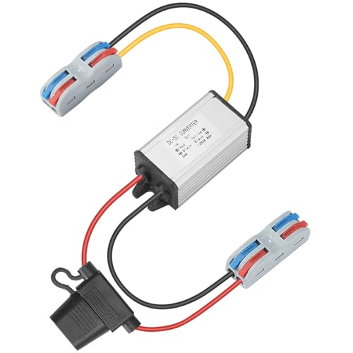 DC-DC Spannungswandler 24V auf 12V 3A • 36W Step-Down Converter • IP67 Wasserdicht • Überlastschutz • Ideal für Auto, Solar & Industrie von YBBOTT