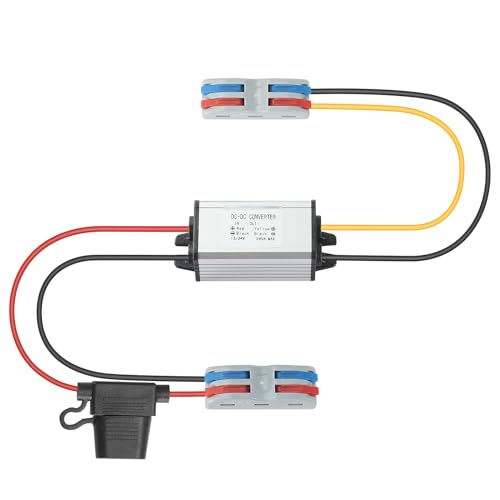 YBBOTT Step down dc-dc wandler 12V/24 V zu 5V 5A 25W Buck Converter 8V-32V zu 5V Spannungs wandler Spannungsstabilisator Spannungsregler Spannungswandler Spannungsbegrenzer von YBBOTT