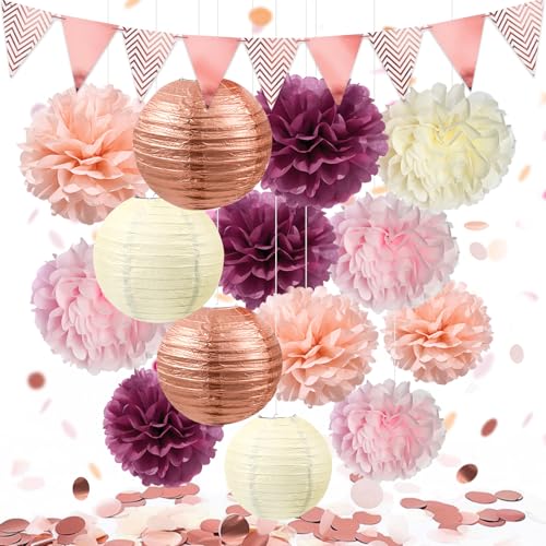YBwanli deko hochzeit,deko rosegold,pompons deko,bride to be girlande,einschulung deko,girlande,papierlampion,konfetti,wabenbälle,deko taufe,kommunion dekoration,Wächterprinzessin Kombination 16er YBwanli deko hochzeit,deko rosegold,pompons deko,bride to be girlande,einschulung deko,girlande,papierlampion,konfetti,wabenbälle,deko taufe,kommunion dekoration,Wächterprinzessin Kombination 16er von YBwanli