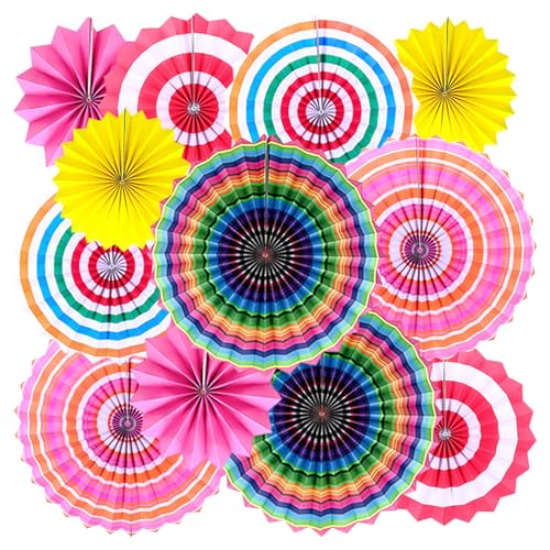 YBwanli 12pcs fasching karneval deko,girlande,hawaii deko,party deko,sommerdeko,deko gartenparty,einschulung deko,indische deko,pompons deko,regenbogen deko YBwanli 12pcs fasching karneval deko,girlande,hawaii deko,party deko,sommerdeko,deko gartenparty,einschulung deko,indische deko,pompons deko,regenbogen deko von YBwanli