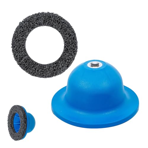 Radnabenschleifer Innen-Ø 90 mm/Außen-Ø 150 mm – 1/2" Vierkant-Antrieb (12,5 mm) – Schnelle Reinigung von Rost & Verschmutzungen an Radnaben – Für Bremsscheiben & Felgen von YCBTREE