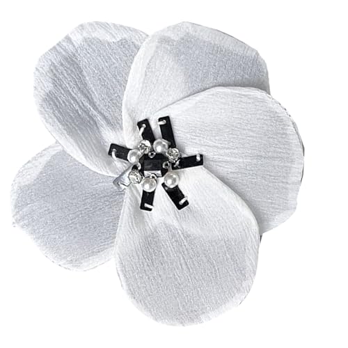 Auffällige Blumennadel, Stoffapplikation, übergroß, zum Aufnähen für Hochzeit/Abendkleid, Kleidung von YCHUCH