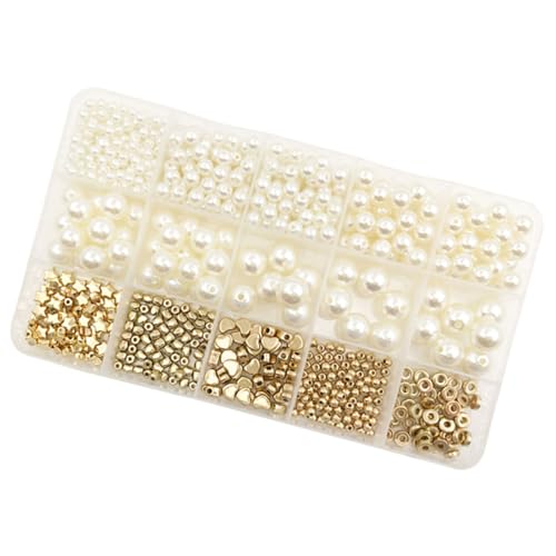 Elegante Präsentationsbox mit 15 Schlitzen für Perlen, Komponenten, Schmuck, Abstandshalter, Perlen, Halsketten, Fundstücke, Handarbeit von YCHUCH