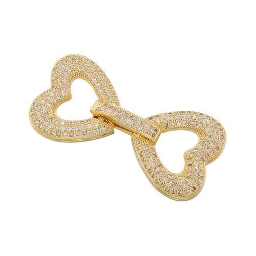 Funkelnde Zirkonia-eingelegte Verbindungsstücke, elegante Schmuckherstellungsverschlüsse mit Zirkonia-Akzent für einzigartige Halskettenkreation Funkelnde Zirkonia-eingelegte Verbindungsstücke, elegante Schmuckherstellungsverschlüsse mit Zirkonia-Akzent für einzigartige Halskettenkreation von YCHUCH