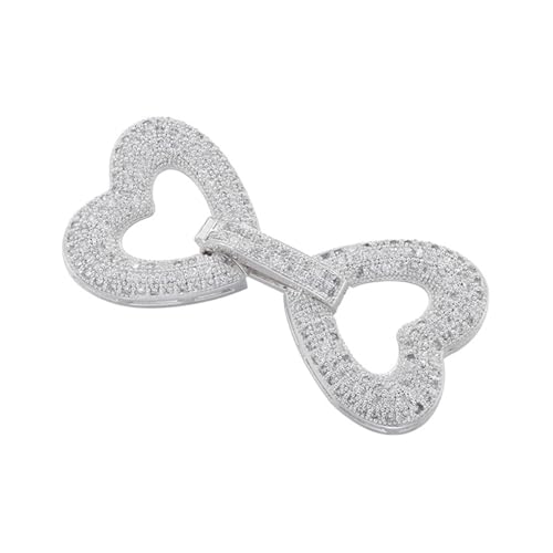 Funkelnde Zirkonia-eingelegte Verbindungsstücke, elegante Schmuckherstellungsverschlüsse mit Zirkonia-Akzent für einzigartige Halskettenkreation Funkelnde Zirkonia-eingelegte Verbindungsstücke, elegante Schmuckherstellungsverschlüsse mit Zirkonia-Akzent für einzigartige Halskettenkreation von YCHUCH