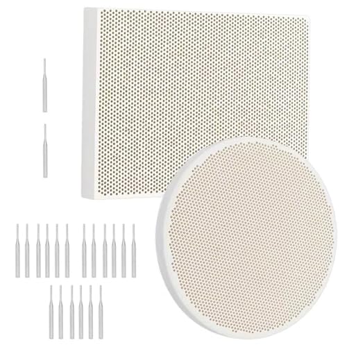 Wärmeeffizientes Wabenbrett-Schmuckwerkzeug-Set, Quarz, Bauplatte für Schmelzguss und Metallverarbeitung Wärmeeffizientes Wabenbrett-Schmuckwerkzeug-Set, Quarz, Bauplatte für Schmelzguss und Metallverarbeitung von YCHUCH