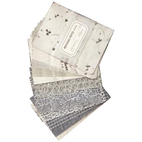 YCHUCH 20 Blatt Scrapbooking Papier Ästhetisches Dekorpapier für Scrapbooking Journal Fotoalbum YCHUCH 20 Blatt Scrapbooking Papier Ästhetisches Dekorpapier für Scrapbooking Journal Fotoalbum von YCHUCH