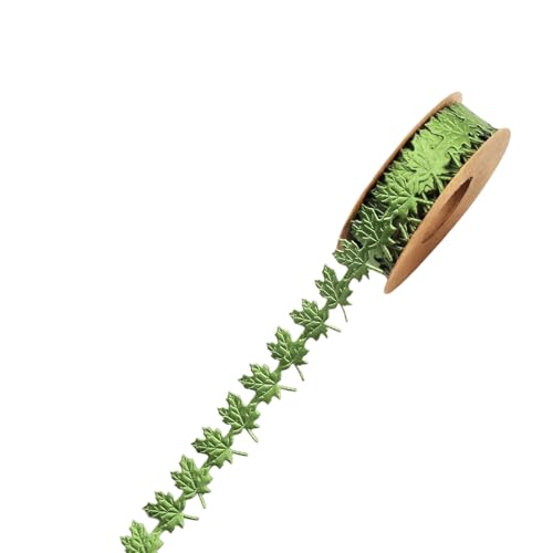 YCHUCH 3 Rollen Blattbänder Bastelbänder grün dekorative Bänder Herbstbänder für Thanksgiving Dekorationen YCHUCH 3 Rollen Blattbänder Bastelbänder grün dekorative Bänder Herbstbänder für Thanksgiving Dekorationen von YCHUCH