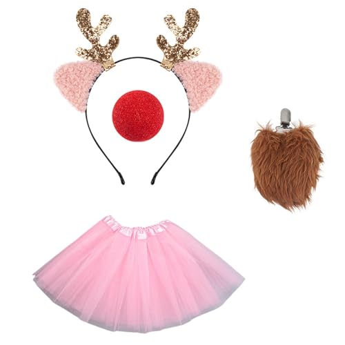 YCHUCH Elastische Weihnachten Stirnband Set Neujahr Kinder Haarreifen Kreative Kopfbedeckung für Weihnachtsfeiern YCHUCH Elastische Weihnachten Stirnband Set Neujahr Kinder Haarreifen Kreative Kopfbedeckung für Weihnachtsfeiern von YCHUCH