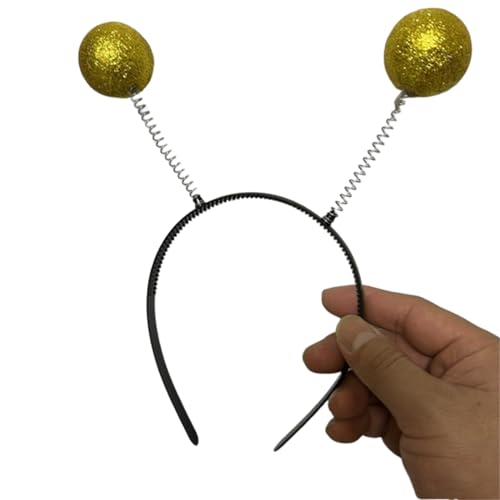 YCHUCH Haarbänder, Foto-Requisiten, Cartoon-Antennen-Stirnbänder, Party-Kopfschmuck, lustige Stirnbänder für Musik von YCHUCH