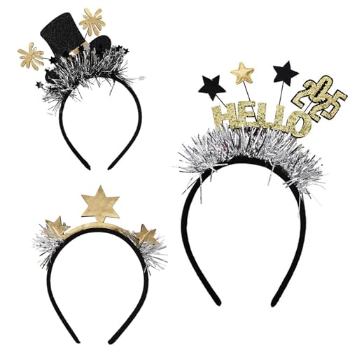 YCHUCH Lametta Blingbling Stirnband 2025 Kopfbedeckung Weihnachten Party Foto Requisiten Weihnachten Party Kopfbedeckung Cosplay Zubehör YCHUCH Lametta Blingbling Stirnband 2025 Kopfbedeckung Weihnachten Party Foto Requisiten Weihnachten Party Kopfbedeckung Cosplay Zubehör von YCHUCH
