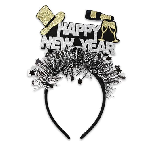 YCHUCH Lametta-Stirnband, Party-Kostüm, glitzernd, 2025, Party, Karaoke, Foto-Requisiten, Party, Blingbling Haarreifen, Nachtclub YCHUCH Lametta-Stirnband, Party-Kostüm, glitzernd, 2025, Party, Karaoke, Foto-Requisiten, Party, Blingbling Haarreifen, Nachtclub von YCHUCH
