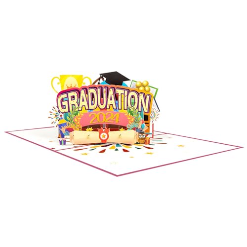 YCHUCH Personalisierbare 3D-PopUp-Grußkarte zum Schulabschluss für Lehrer und Schüler YCHUCH Personalisierbare 3D-PopUp-Grußkarte zum Schulabschluss für Lehrer und Schüler von YCHUCH