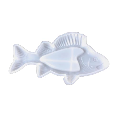 YCHUCH Silikonform für Fische, Schmuck, Epoxidharze, Fischform, Kerze, Tasse, Gips von YCHUCH
