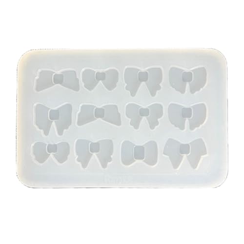 YCHUCH Silikonform mit Schleife, Schmuckzubehör, Epoxidharz, Schlüsselanhänger, Anhängerform von YCHUCH