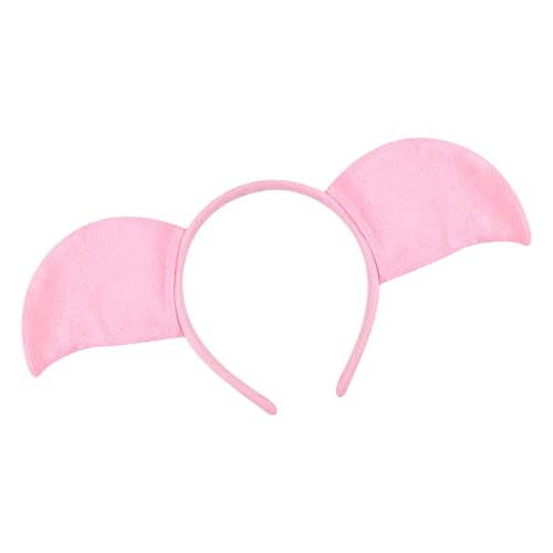 YCHUCH Verspieltes Schweineohren-Haarreif, Cartoon, einzigartiger Haarreifen, mehrere Stile, Kopfschmuck für Cosplay, Party, Feiern von YCHUCH
