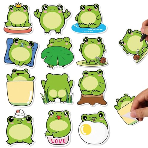 YCHYAN 360 Blätter haftnotizen kinder, Niedliche haftnotizen tiere, Selbstklebend haftnotizen lustig für Schüler, Seidige Schrift, Geeignet für Büros, Studenten, Ideal für Kindergeschenke (Frosch) YCHYAN 360 Blätter haftnotizen kinder, Niedliche haftnotizen tiere, Selbstklebend haftnotizen lustig für Schüler, Seidige Schrift, Geeignet für Büros, Studenten, Ideal für Kindergeschenke (Frosch) von YCHYAN