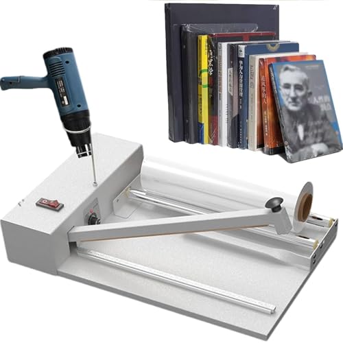 Schrumpffolienmaschine, Schrumpffolienmaschine mit Heißluftpistole, Folienverpackungsversiegeler für Lebensmittel, Vakuumiergeräte, Que livre, Spielzeug, Lebensmittel, Alltagsgegenstände, 30 cm von YCNLYSSR