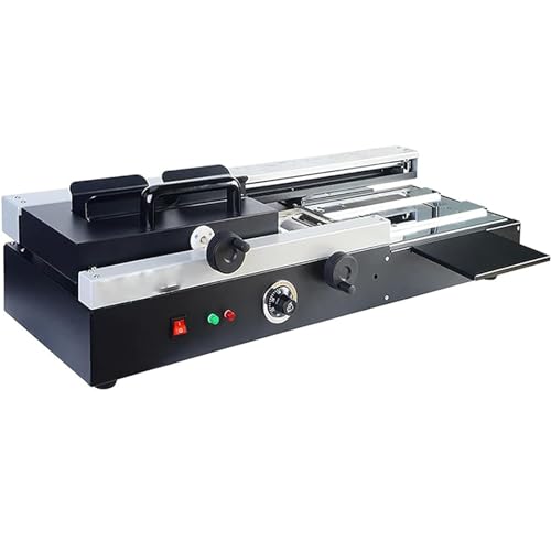 YCNLYSSR 1200 W A4 Desktop-Heißklebe-Buchbindemaschine mit Fräser, Gummirad, Desktop-Klebebinder, Heftklammer-Buchbindemaschine, 4 cm Dicke YCNLYSSR 1200 W A4 Desktop-Heißklebe-Buchbindemaschine mit Fräser, Gummirad, Desktop-Klebebinder, Heftklammer-Buchbindemaschine, 4 cm Dicke von YCNLYSSR