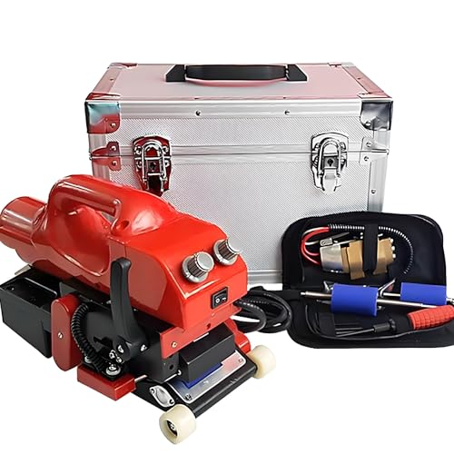 YCNLYSSR 800W Automatisches Kletterschweißgerät, PVC-Versiegelungsschweißgerät, Kunststoffschicht-Geomembranschweißgerät, Heißkeilschweißgerät, Geeignet für Stauseen, Tunnel, Deponien, Dammbau, 220V von YCNLYSSR