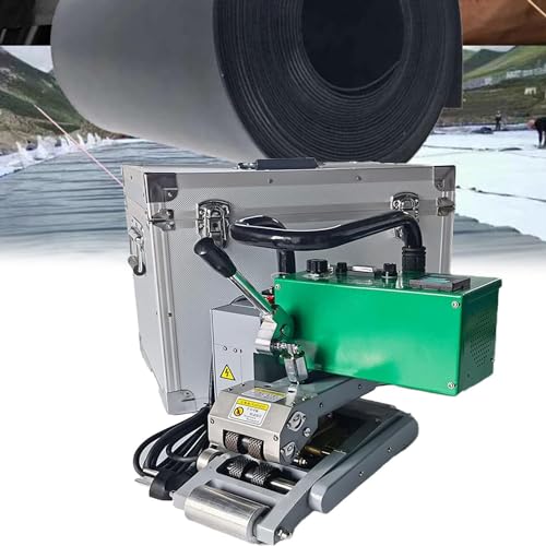 YCNLYSSR Geomembran-Schweißgerät, Heißkeilschweißgerät, Tunnel-Kriechschweißgerät, PE-PVC-Eva-Folienversiegelungsmaschine, 2100 W, zum Versiegeln Dicker Membranen von 1,0–3,0 mm YCNLYSSR Geomembran-Schweißgerät, Heißkeilschweißgerät, Tunnel-Kriechschweißgerät, PE-PVC-Eva-Folienversiegelungsmaschine, 2100 W, zum Versiegeln Dicker Membranen von 1,0–3,0 mm von YCNLYSSR