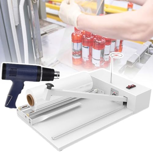 YCNLYSSR Heißsiegel-Schrumpffolienmaschine, kompatibel mit PVC-POF-Folie, Siegelgerät für kommerzielle Buchverpackungen, 30 cm (11,8 Zoll) (30 cm) von YCNLYSSR