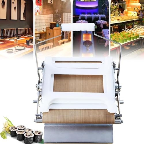 YCNLYSSR Kommerzielle manuelle Sushi-Rollenmaschine aus Edelstahl, Sushi-Reisbällchen-Maker-Form für Sushi, manuelle Sushi-Rollenmaschine, rundere Sushi-Maschine von YCNLYSSR
