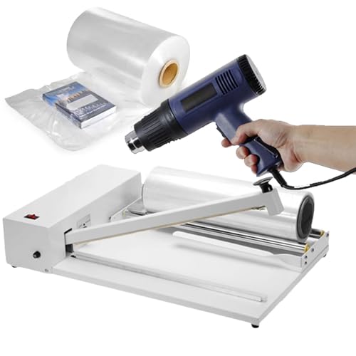 YCNLYSSR Manuelles Heißsiegelgerät für Schrumpffolien, 11,8" 17,7" 23,6" Laminiergerät für Geschirr (60 cm/23,6) von YCNLYSSR