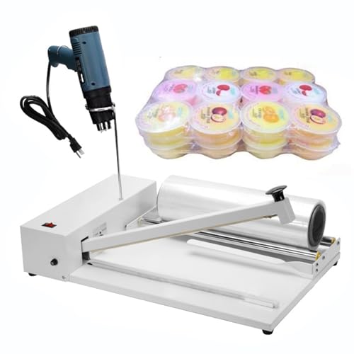 YCNLYSSR Schrumpffolien-Schrumpffolienversiegeler, Schrumpffolienmaschine 2-in-1-Handverpackungsmaschine Schrumpffolienmaschine (45 cm) von YCNLYSSR