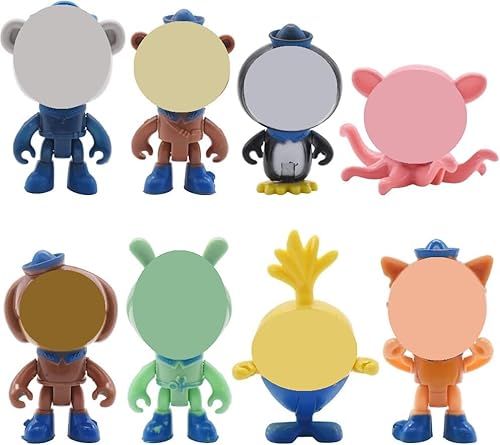 Octonautt Mini Figuren Set, Actionfiguren Tortendeko Figures Modell Cake Topper Kuchendekoration Tortendeko Figuren Cupcake Topper Figures Toys Party Dekoration für Kinder und Erwachsene, 8 Stück Octonautt Mini Figuren Set, Actionfiguren Tortendeko Figures Modell Cake Topper Kuchendekoration Tortendeko Figuren Cupcake Topper Figures Toys Party Dekoration für Kinder und Erwachsene, 8 Stück von YCVBCY