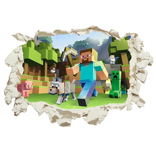 YCVBCY Wandaufkleber Kinderzimmer Jungen,Gaming Wandbild für Schlafzimmer,Wandtattoo Junge Teenager,Videospiel Wandstikcer für Jugendzimmer Deko Geschenk - B YCVBCY Wandaufkleber Kinderzimmer Jungen,Gaming Wandbild für Schlafzimmer,Wandtattoo Junge Teenager,Videospiel Wandstikcer für Jugendzimmer Deko Geschenk - B von YCVBCY