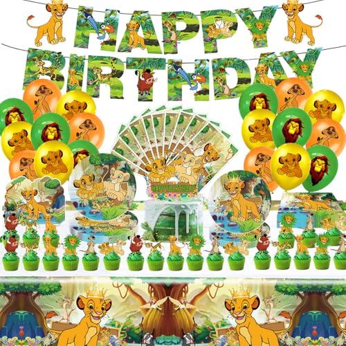 125 Stück Geburtstag Deko, Kinder Geburtstagdeko,Jungen Mädchen Birthday Decorations,Party Supplies Set mit Teller,Banner,Servietten,Luftballons,Cake Topper,Einladungskarte,Folienballon 125 Stück Geburtstag Deko, Kinder Geburtstagdeko,Jungen Mädchen Birthday Decorations,Party Supplies Set mit Teller,Banner,Servietten,Luftballons,Cake Topper,Einladungskarte,Folienballon von YCWSSB