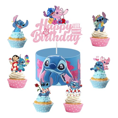 25Cake Decoration,Cupcake Toppers,Kuchen Dekoration, Cupcake Geburtstag Topper für Junge Mädchen Geburtstag Themen Party von YCWSSB