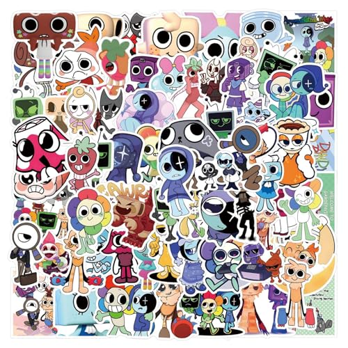 Aufkleber Kinder,110 Stück Cartoon Aufkleber Set, Wasserfeste Sticker, Anime Stickers für Kinder, Teenager und Erwachsene, DIY Aufkleber für Laptop, Skateboard, Handy, Koffer, Fahrrad, Auto Aufkleber Kinder,110 Stück Cartoon Aufkleber Set, Wasserfeste Sticker, Anime Stickers für Kinder, Teenager und Erwachsene, DIY Aufkleber für Laptop, Skateboard, Handy, Koffer, Fahrrad, Auto von YCWSSB