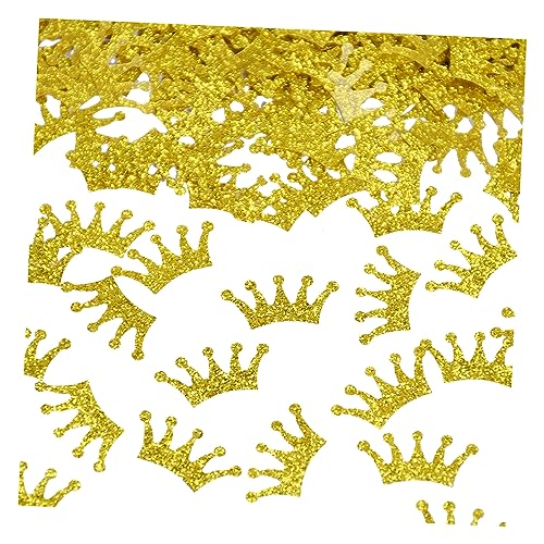 300 Stück Papierkronenkonfetti Gold Rosa Tischkonfetti für Geburtstagsparty Dekorationen 300 Stück Papierkronenkonfetti Gold Rosa Tischkonfetti für Geburtstagsparty Dekorationen von YCYUYK