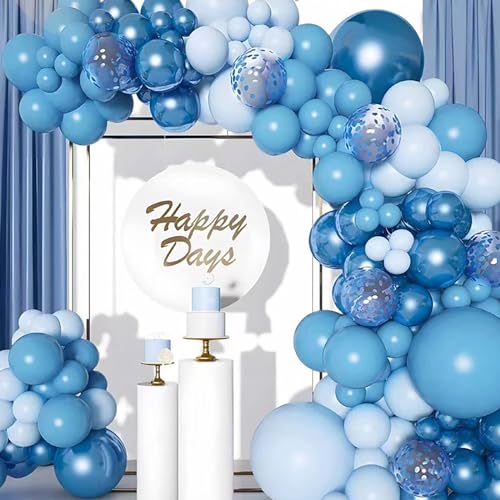 Geburtstagsparty-Zubehör, Dekorationen – Partyzubehör, Happy Birthday-Ballon-Girlande-Set, Vroom Birthday, Farbe 5 von YCYUYK