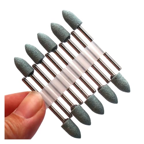 Bohrbutten 10PC Diamant Fräser Nagel Bohrer for Elektrische Maniküre Maschine Multicolor(10pc-no40) von YDHSIKK