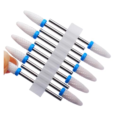 Bohrbutten 10er-Pack Hartmetall-Nagelbohrer-Set, mehrfarbig(No41) von YDHSIKK