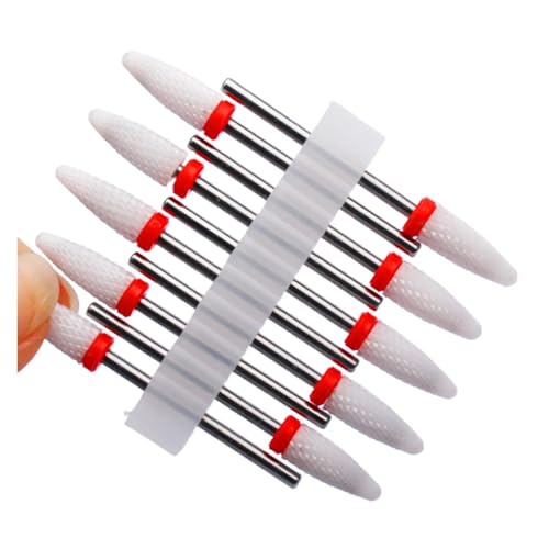 Bohrbutten 10er-Pack Hartmetall-Nagelbohrer-Set, mehrfarbig(No42) von YDHSIKK