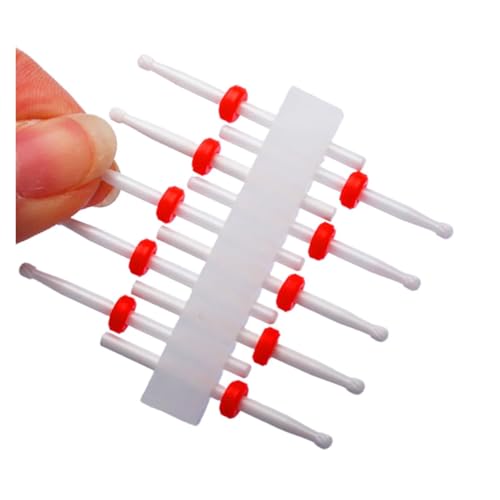 Bohrbutten 10er-Pack Hartmetall-Nagelbohrer-Set, mehrfarbig(No58) von YDHSIKK