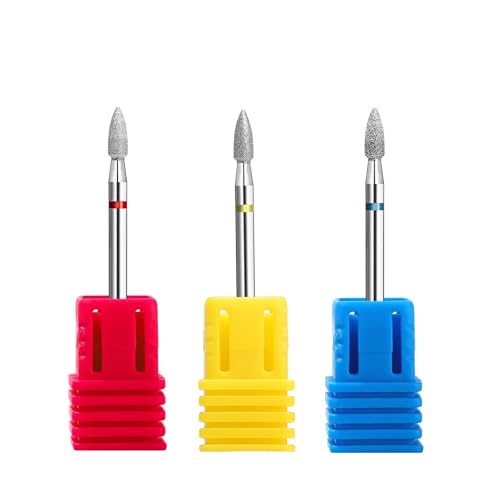 Bohrbutten 2 stücke Diamant Edelstahl Nagel Bohrer Bits 3/32'' Pack Multicolor(Tp-g0306d-xf) von YDHSIKK