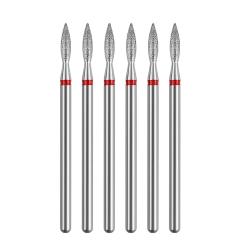 Bohrbutten 6er-Pack Nagelfräser Diamantfräser 3/32 Zoll Bohrbutten 6er-Pack Nagelfräser Diamantfräser 3/32 Zoll von YDHSIKK